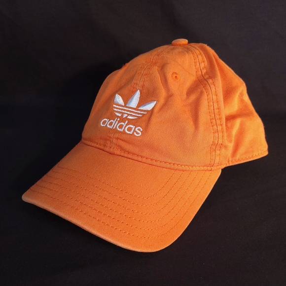 adidas Accessories - Adidas Bright Orange Baseball Cap